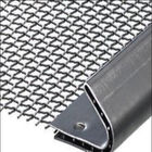 304 316 Stainless steel vibrating screen mesh crimped