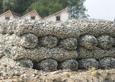 Galvanized sack gabion