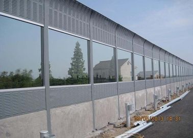 Combination type transparent noise barrier