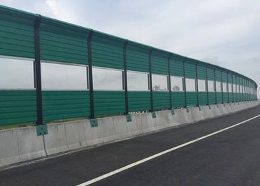 Combination type transparent noise barrier