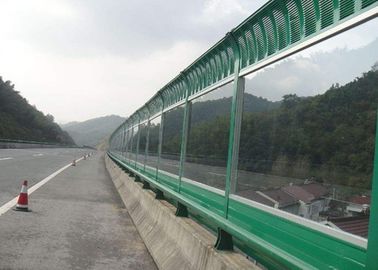 Combination type transparent noise barrier