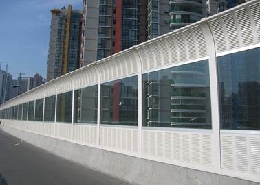 Combination type transparent noise barrier