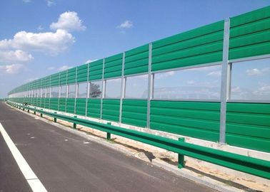 Combination type transparent noise barrier