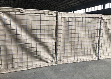 Military defensive hesco barrier for sand wall