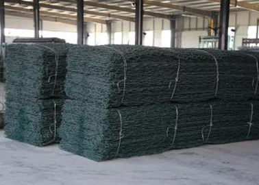 Hexagonal weave gabion basket