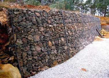 Hexagonal weave gabion basket